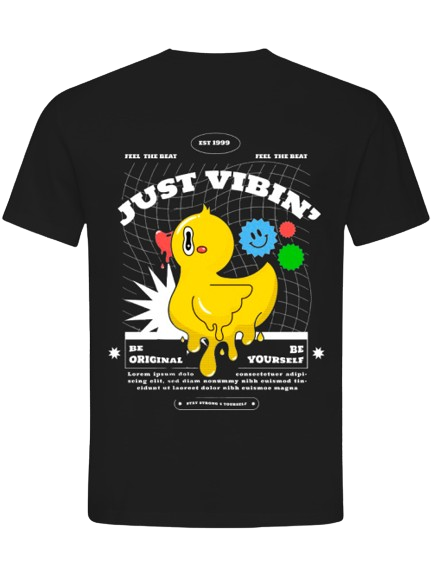 JUST VIBIN Unisex T-Shirt